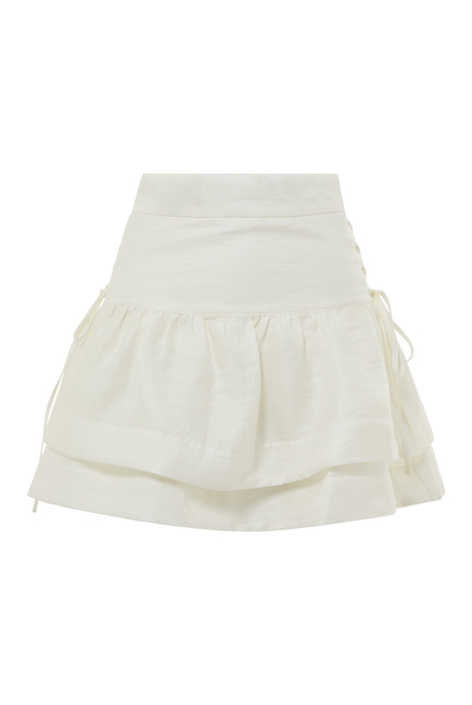 Maya Frill Mini Skirt